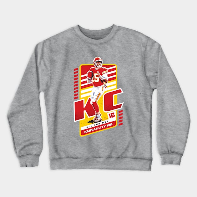 Patrick Mahomes KC tee t-shirt Crewneck Sweatshirt by goderslim